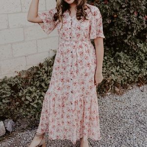 Journey five floral maxi dress